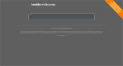 Desktop Screenshot of bmtshowtiks.com