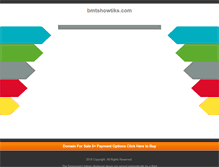 Tablet Screenshot of bmtshowtiks.com